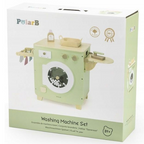 Wooden Washing Machine Set for Kids | Pretend Laundry Role Play Toy Age 3+