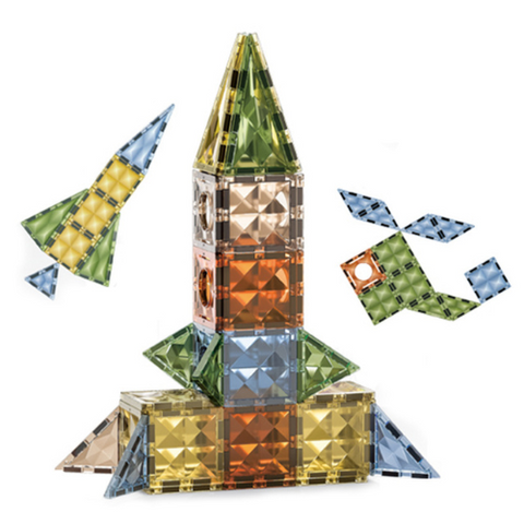 3D Magnetic Tiles 48 Pcs