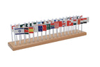 World Map & Flags Learning Set with Stand | Montessori Geography Educational Toy for Kids