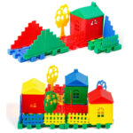 Giant Interlocking House Building Block 45 Pcs | Kids STEM Creative Construction Toy Set