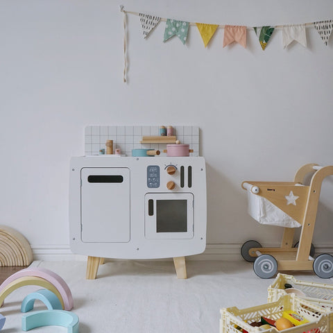PLAYSHOP Wooden Retro Vintage Style Kitchen