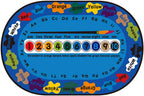 Kids Educational Alphabet Rug 160x230cm | ABC Numbers Learning Carpet
