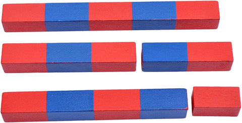 Montessori Number Bar Counting Stick Matching Game Convenient Multi-Purpose Educational Math Teaching Materials for Kids