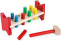 Hammer Bench Pound-a-Peg Toy | Wooden Montessori Pounding Game for Kids