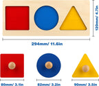 Wooden Puzzle Shape Sorting for Preschoolers | Educational Learning Toy