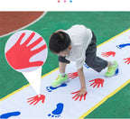 Double Hand & Foot Stepping Mat Kids | Motor Skills Activity Game Rug