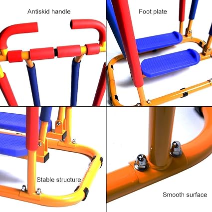 Kids Air Walker Non-Motorized | Indoor Fitness Swing Walker for Ages 3–6