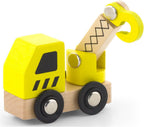 Construction Vehicles 6 Pcs Set | Wooden Truck Toys for Kids Pretend Play Age 3+