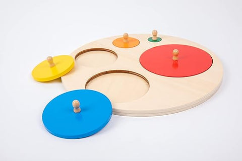 Wooden Puzzle - Classic Shape-Sorting for Preschoolers