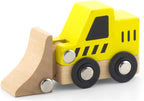 Construction Vehicles 6 Pcs Set | Wooden Truck Toys for Kids Pretend Play Age 3+