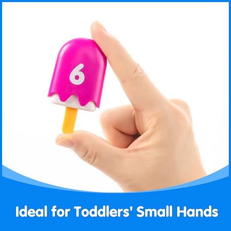 Numbers 1-20 Popsicles – Number Toys for Kids | Learning Numbers & Words for Toddlers, Preschool Number Recognition Games