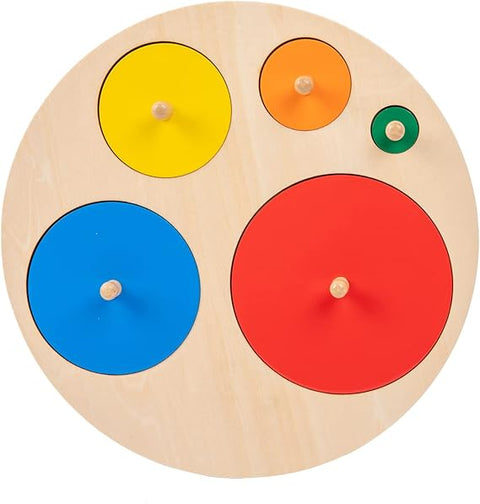 Wooden Puzzle - Classic Shape-Sorting for Preschoolers