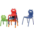 Multicolor Kids Chairs | Stackable Classroom Chairs in 2 Sizes for Preschool