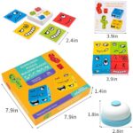Expression Puzzle Building Blocks | Kids Wooden Emotional Learning & Logic Toy