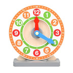 Teaching Clock Wooden | Educational Time Learning Toy for Kids