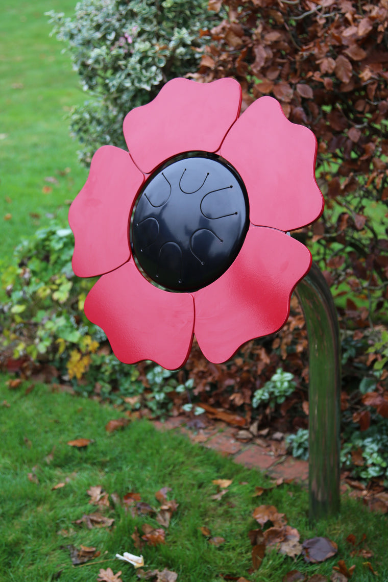 Poppy Petal Drum Outdoor Musical Equipment | Playground Drum for Kids