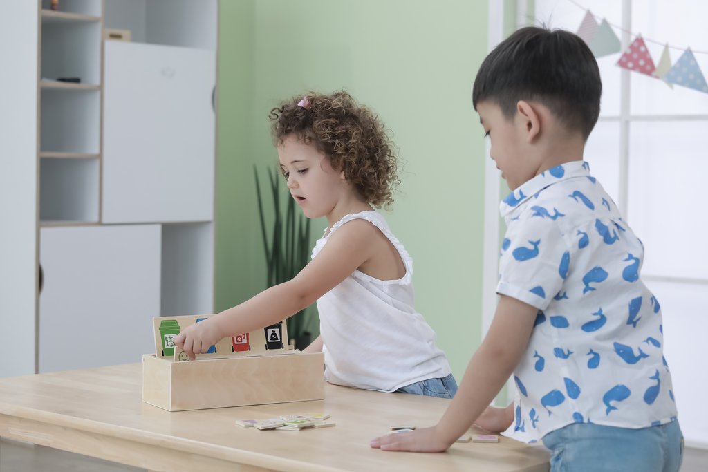 Waste Sorting Box Kids | Educational Recycling Learning Toy Montessori