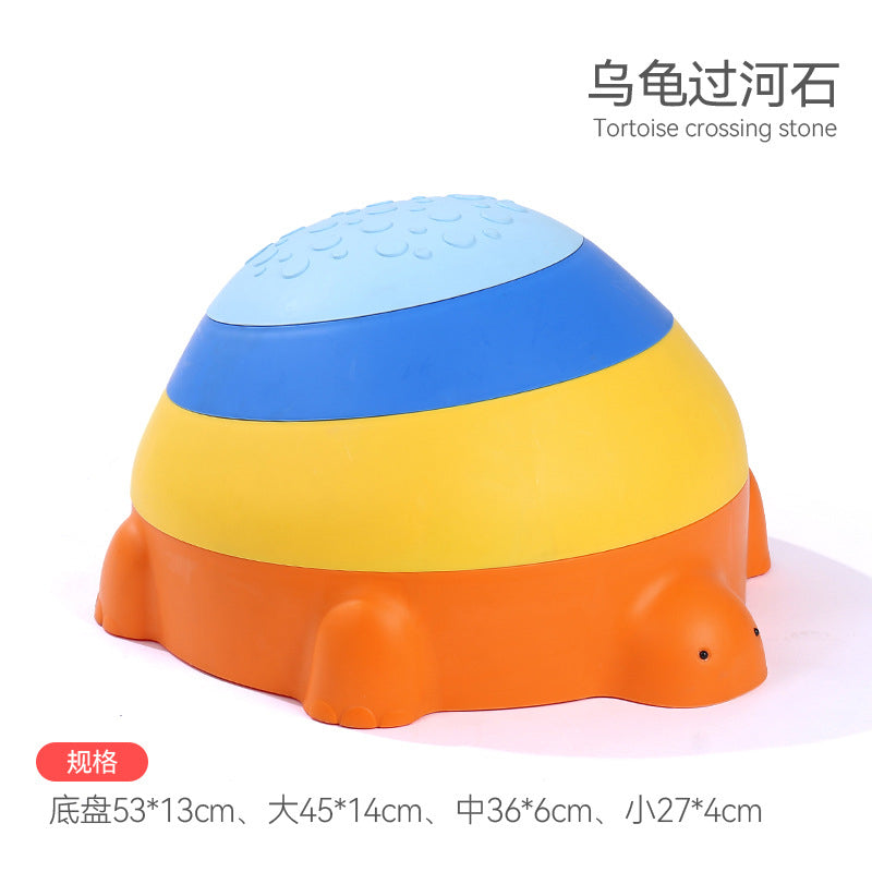 Tortoise Balance Stepping Stones | Kids Balance Coordination Play Set