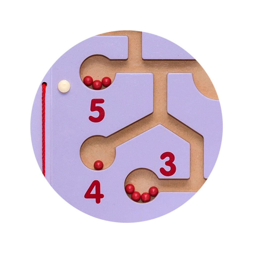 Hippo Activity Wall Panel for Kids | Wooden Sensory Busy Board Educational Wall Toy