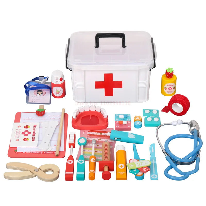 Medical Kit with Pill Box, 20 Pcs