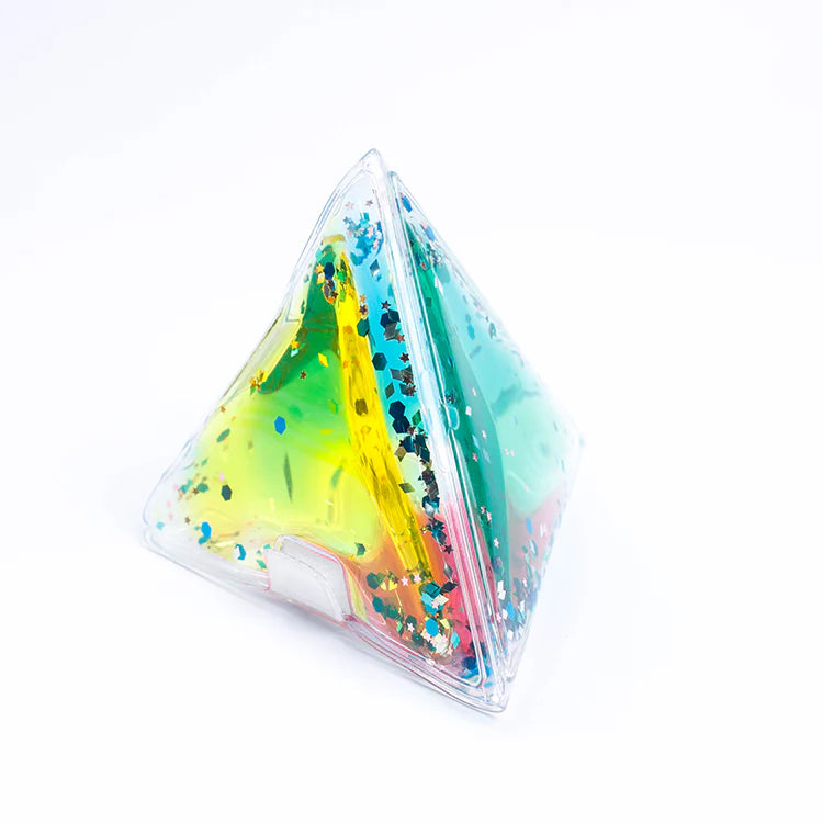 3D Sensory Gel Shapes Set 4 Pcs | Foldable Educational Learning Toy for Kids