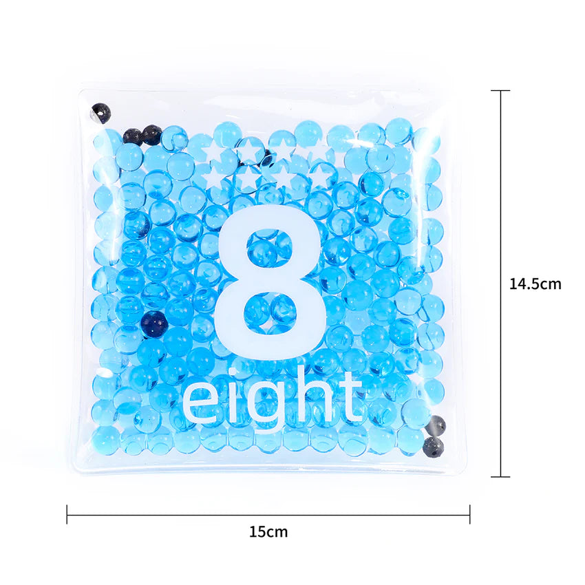 Numbers Jelly Balls 0–9 | Sensory Fidget Toy Set for Kids Motor Skills Learning