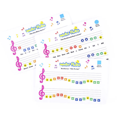 Musical Water Whistle Set Of 5