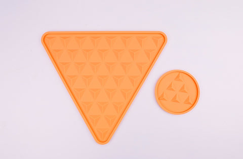 Silicone Textured Sensory Play Mat Toys (10 PCS)