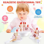 Interactive Birthday Cake Toy for Kids | Pretend Play Birthday Celebration Set 3+ Years
