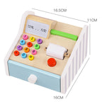 My Cash Register Toy for Kids | Pretend Play Supermarket Checkout Set with Scanner & Calculator