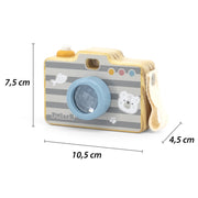 Wooden Camera Toy for Kids | Viga Polar B Kaleidoscope Pretend Play Toy
