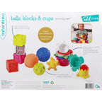 Toddler Sensory 3 in 1 Set 20 Pcs | Montessori Baby Learning Toy Set