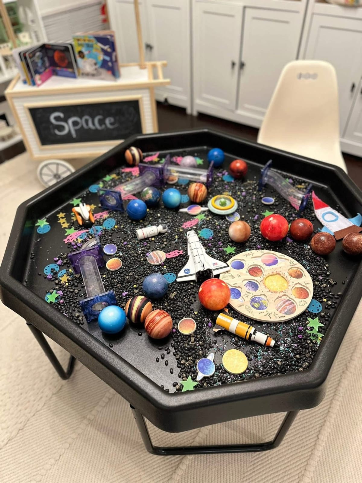 Sensory Discovery Tray for Kids | Montessori Sensory Play Table Set