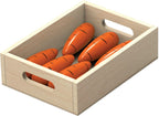 Fruit & Vegetable 10 Box Crate Set | Wooden Pretend Play Food Toy for Kids