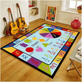 Kids Hopscotch Play Mat 160x230cm | Number Alphabet Game Carpet Rug