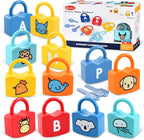 Lock & Key Counting 18Pc | Matching Sorting Montessori Learning Toy Set