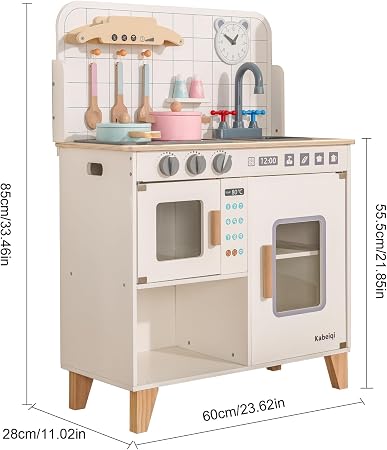 Wooden Kitchen Set for Kids Play | Pretend to Play