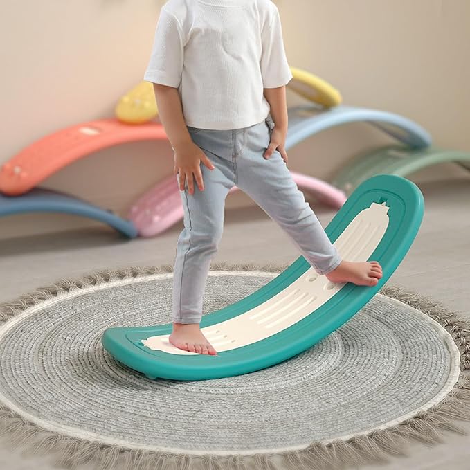 Kids Wobble & Balance Board | Montessori Balance &amp; Sensory Training Toy for Kids