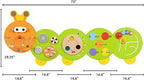 Caterpillar Wall Panels | Montessori Wall Activity Toy for Kids 12M+