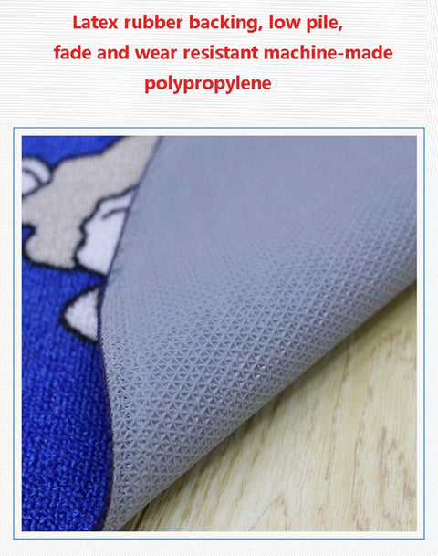 Kids Children's Educational Large Rug Carpet Alphabet ABC, Numbers（160x230cm )