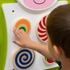 Cow Wall Toy Panel | Kids Wooden Activity Wall Toy 12M+ Learning Panel