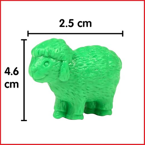Farm Animals Counters 72 Pcs