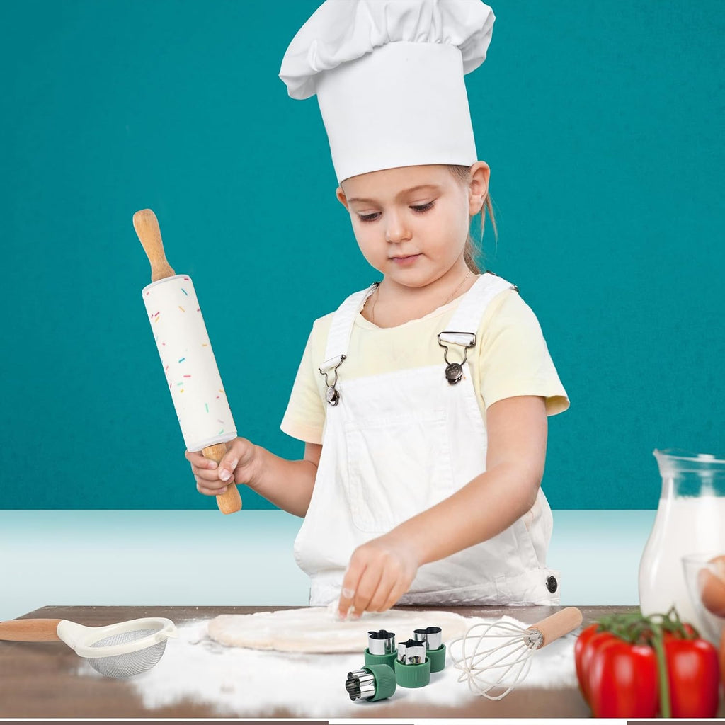 Kids Safe Knife Set for Cooking | Real Kitchen Tools for Children Ages 3–10