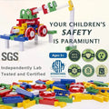 STEM Learning 106 Pieces | Kids Educational Science Building Construction Toy Set