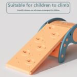 Children’s Indoor Climbing Slide Pikler Set | Montessori Climber Arch & Slide Play Gym