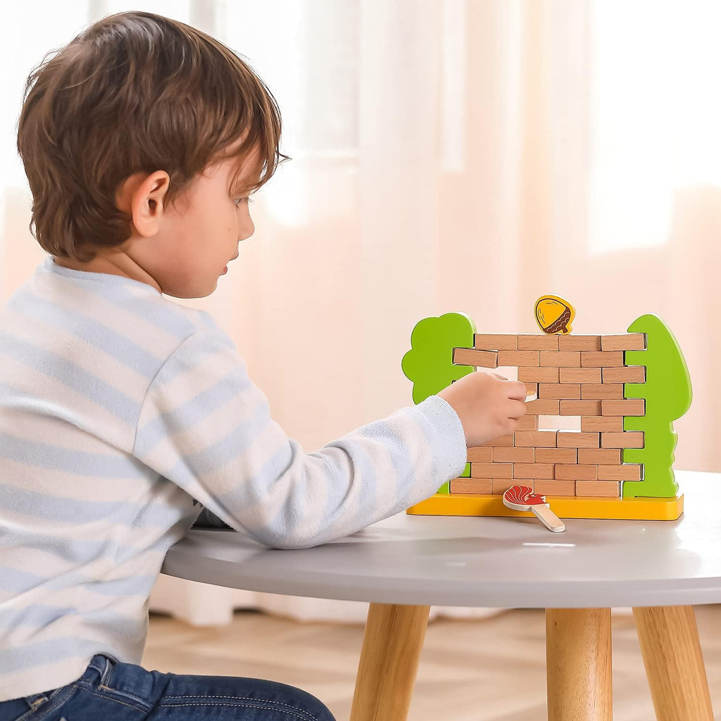 Steady Squirrel Wall Game | Wooden Balance & Strategy Game for Kids 3+
