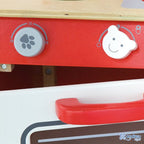 Table Top Wooden Kitchen Set with Accessories | Kids Pretend Play Cooking Toy Age 3+