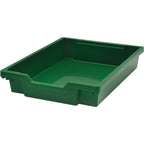 Storage Bin Set of 2 (Small & Large) | Classroom Plastic Organizer Box with Handles
