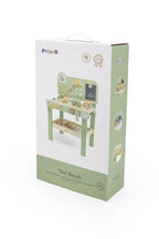 Wooden Tool Bench for Kids | Pretend Play Workbench Set with Tools &amp; Accessories