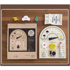 My Weather Clock | Kids Wooden Learning Clock & Weather Educational Toy